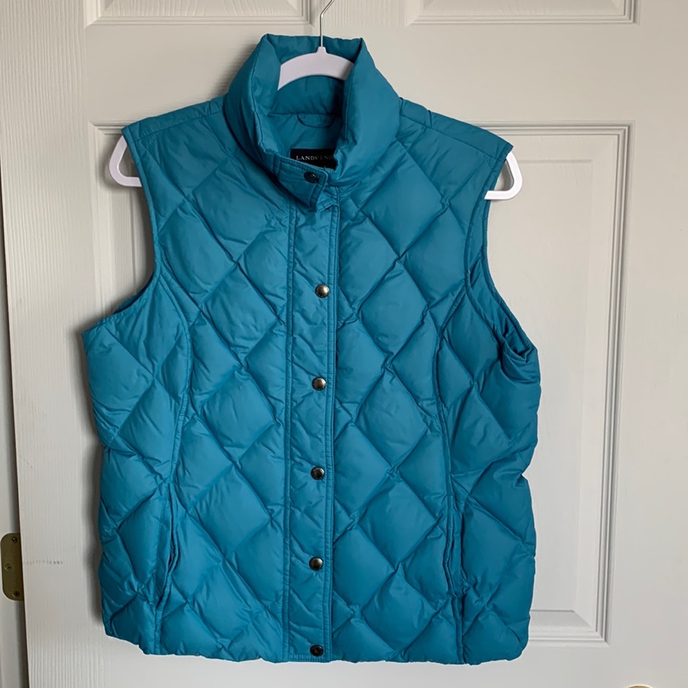 Lands’ End puffer vest